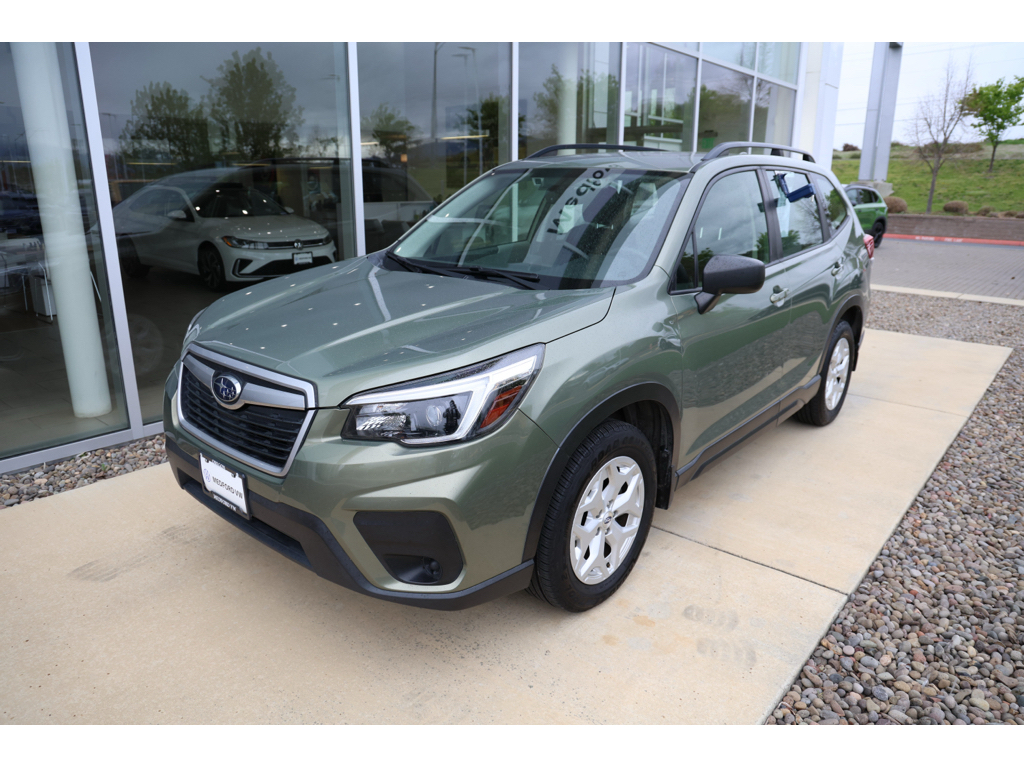 Jasper Green Metallic 2021 Subaru Forester Crossover AWD SUV / Crossover All-Wheel Drive Continuously Variable Transmission