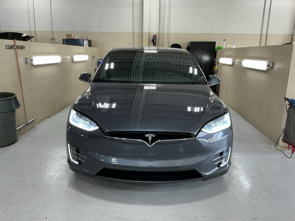 Midnight Silver Metallic 2020 Tesla Model X Long Range AWD SUV / Crossover All-Wheel Drive Automatic