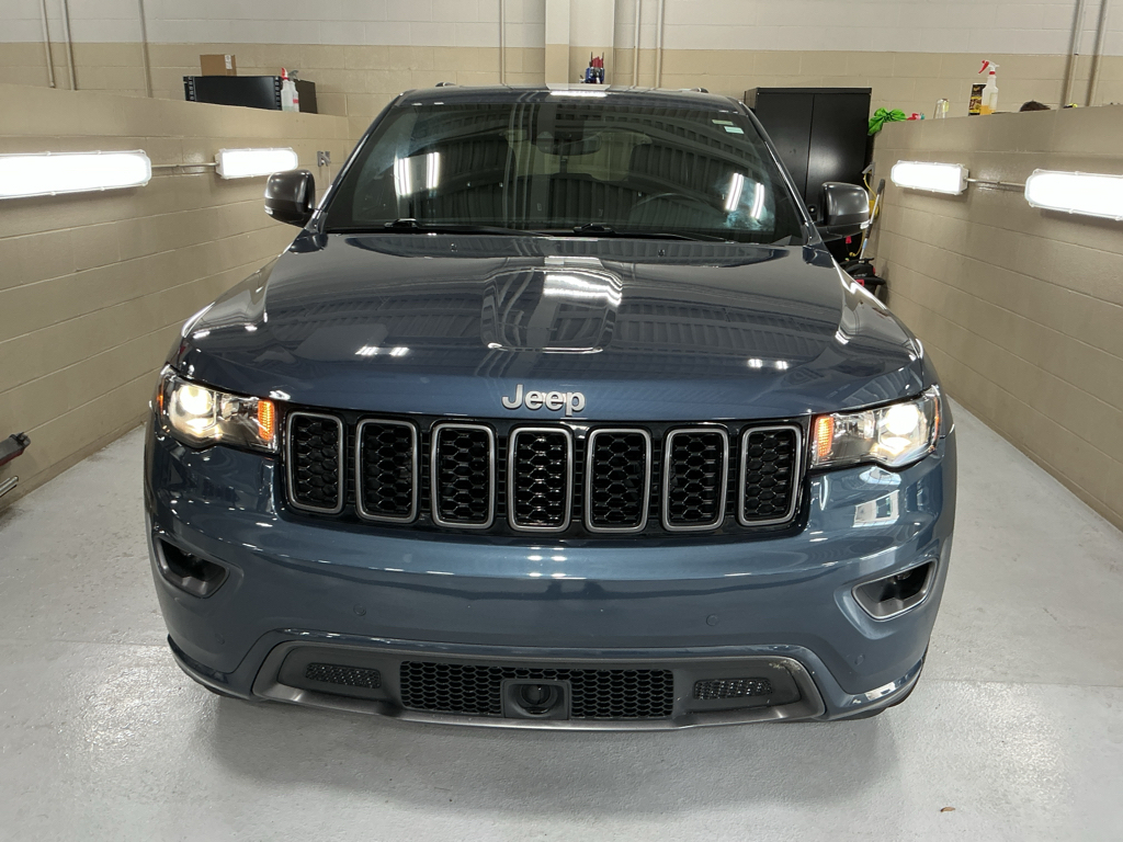 Slate Blue Pearlcoat 2021 Jeep Grand Cherokee 80th Anniversary Edition 4WD SUV / Crossover Four-Wheel Drive 8-Speed Automatic