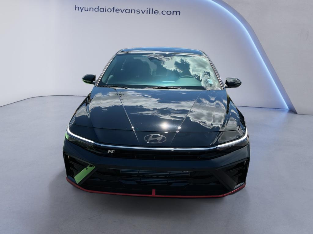 Abyss Black 2026 Hyundai Elantra N Sedan Front-Wheel Drive 8-Speed Automatic