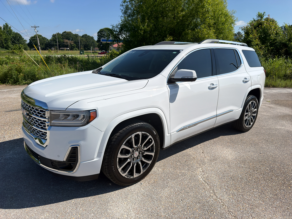 Summit White 2020 GMC Acadia Denali FWD SUV / Crossover Front-Wheel Drive 9-Speed Automatic