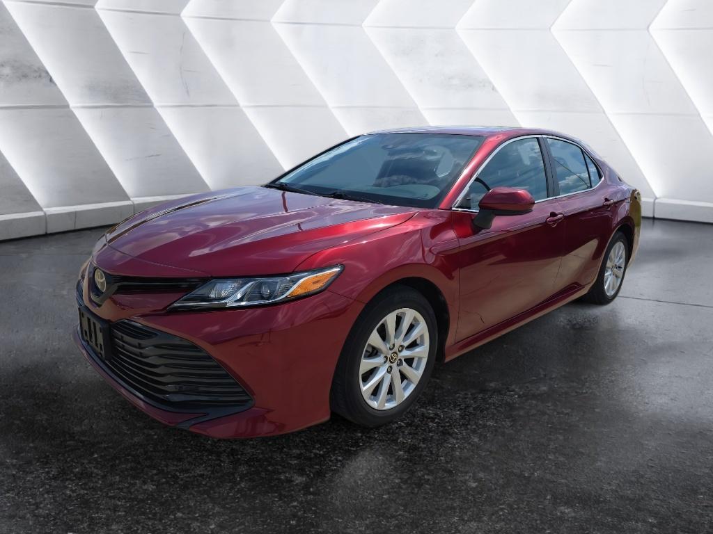 Red (Ruby Flare Pearl) 2020 Toyota Camry LE FWD Sedan Front-Wheel Drive 8-Speed Automatic