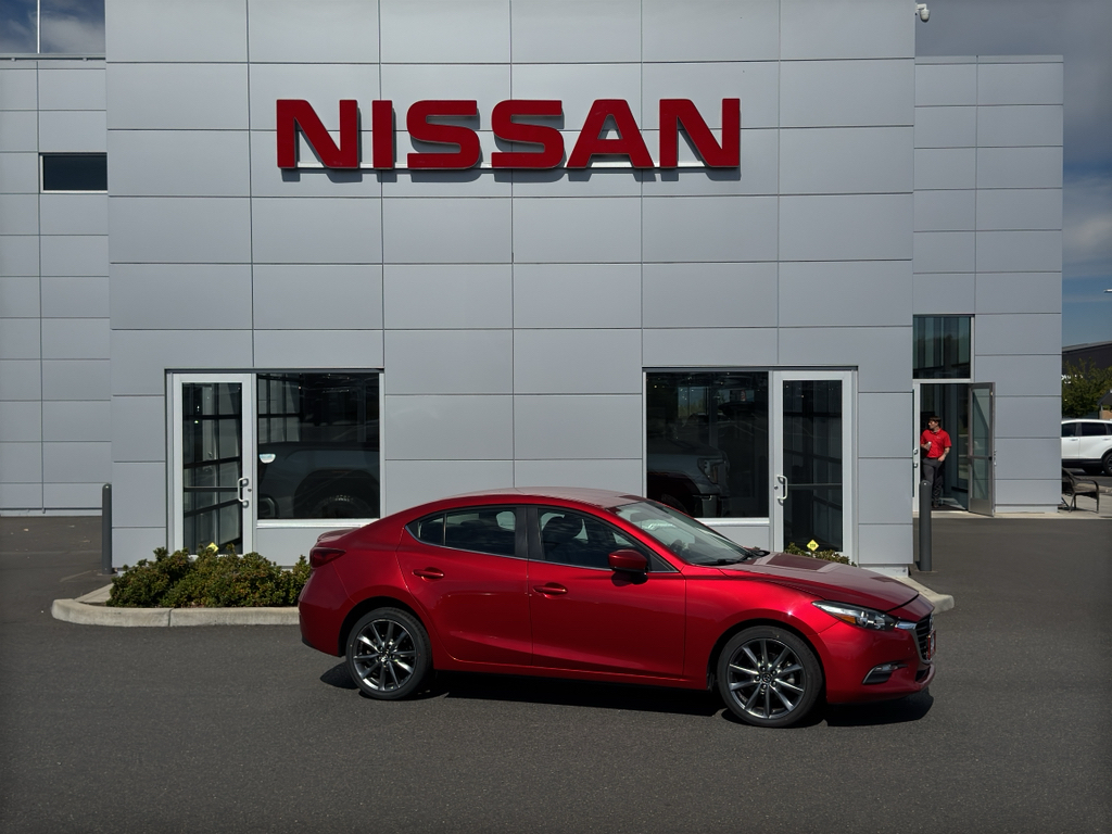 Soul Red Metallic 2018 Mazda MAZDA3 Sedan Front-Wheel Drive 6-Speed Automatic