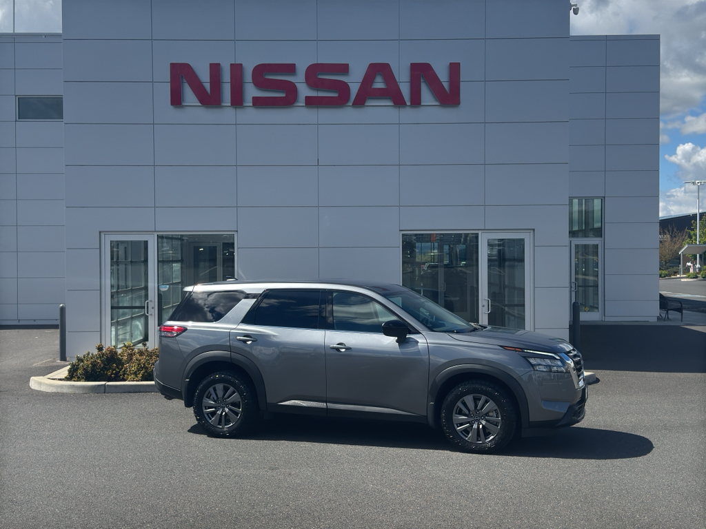 Gray (Gun Metallic) 2025 Nissan Pathfinder S 4WD SUV / Crossover All-Wheel Drive 9-Speed Automatic
