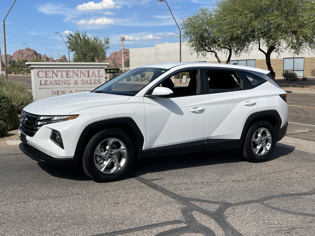 White Pearl 2024 Hyundai Tucson SUV / Crossover Front-Wheel Drive 8-Speed Automatic