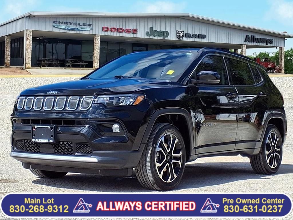 Used Car 2022 Jeep Compass  Limited For Sale Under $30,000 In Pleasanton, Texas