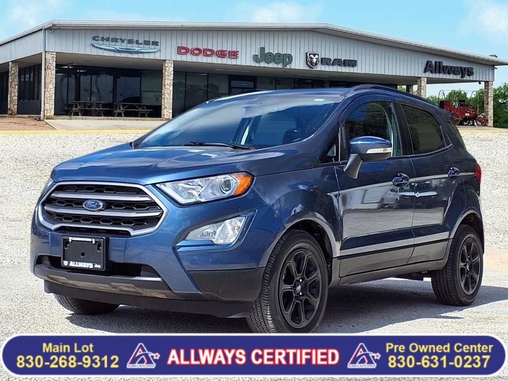 Used Car 2021 Ford Ecosport  Se For Sale Under $20,000 In Pleasanton, Texas