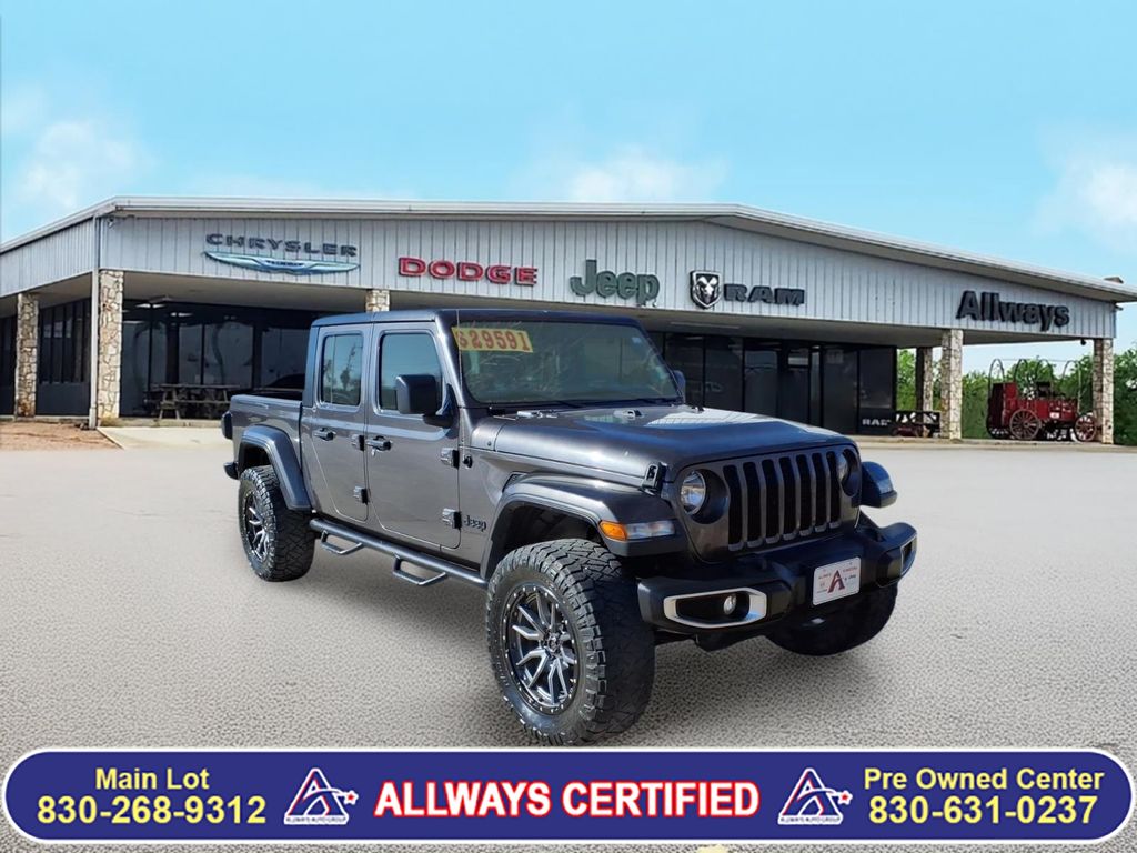 Used Car 2021 Jeep Gladiator  Sport S For Sale Under $30,000 In Pleasanton, Texas