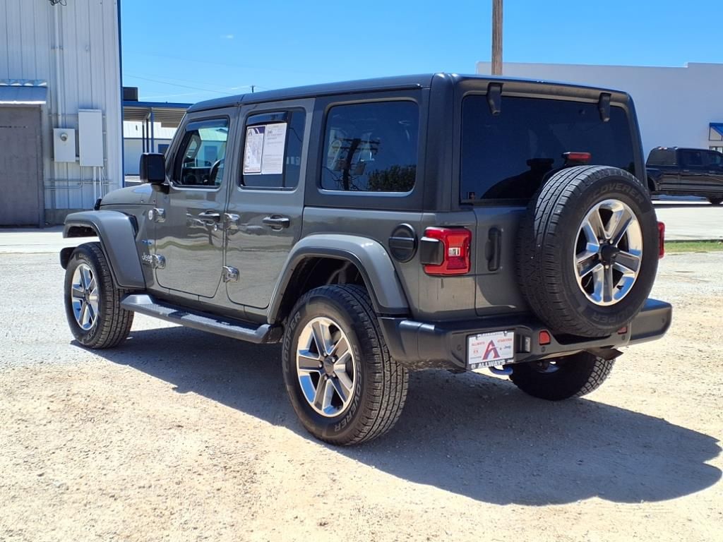 Used Car 2021 Jeep Wrangler  Unlimited Sahara For Sale Under $30,000 In Pleasanton, Texas