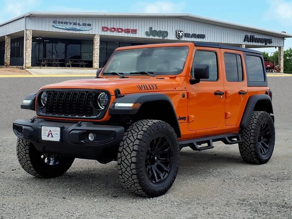 New Car 2025 Jeep Wrangler  Willys For Sale Under $60,000 In Pleasanton, Texas