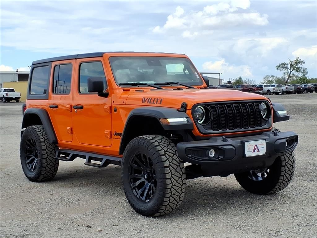 New Car 2025 Jeep Wrangler  Willys For Sale Under $60,000 In Pleasanton, Texas