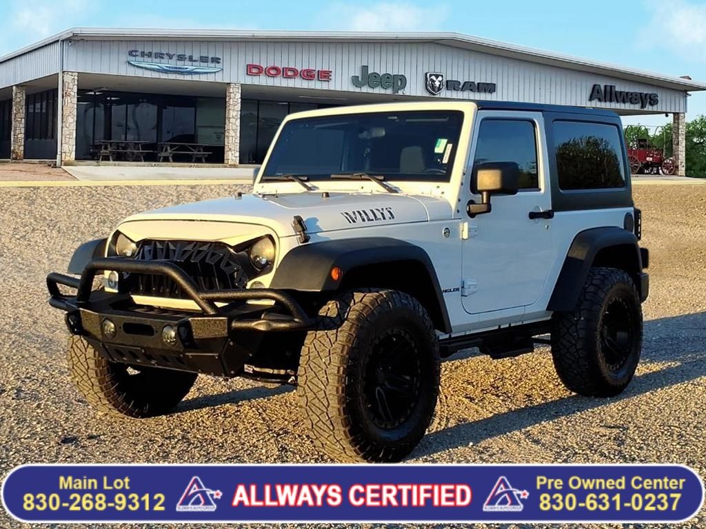 Used Car 2015 Jeep Wrangler  Willys Wheeler For Sale Under $15,000 In Pleasanton, Texas