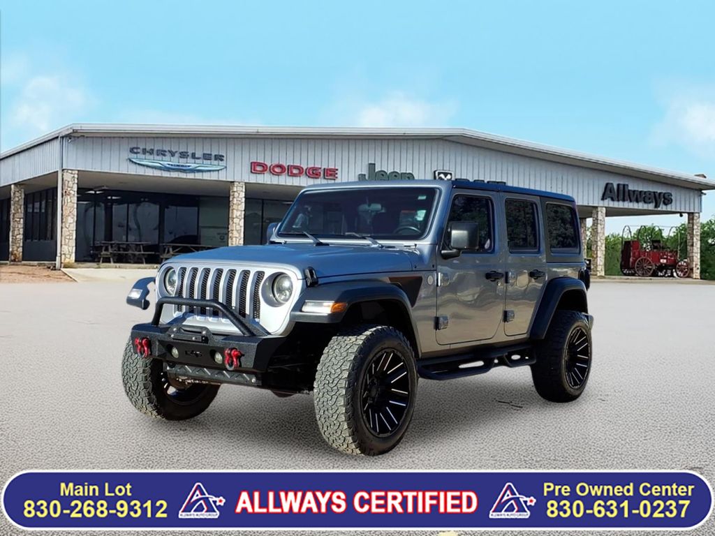 Used Car 2019 Jeep Wrangler  Sport S For Sale Under $30,000 In Pleasanton, Texas
