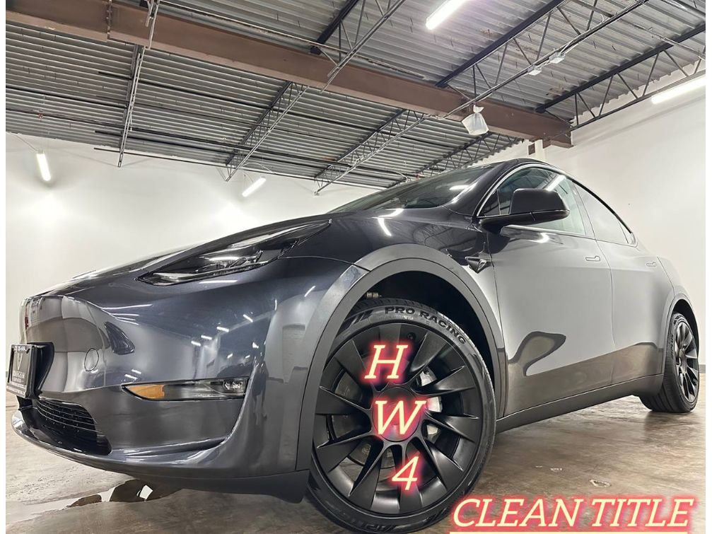 Solid Black 2024 Tesla Model Y SUV / Crossover All-Wheel Drive Automatic