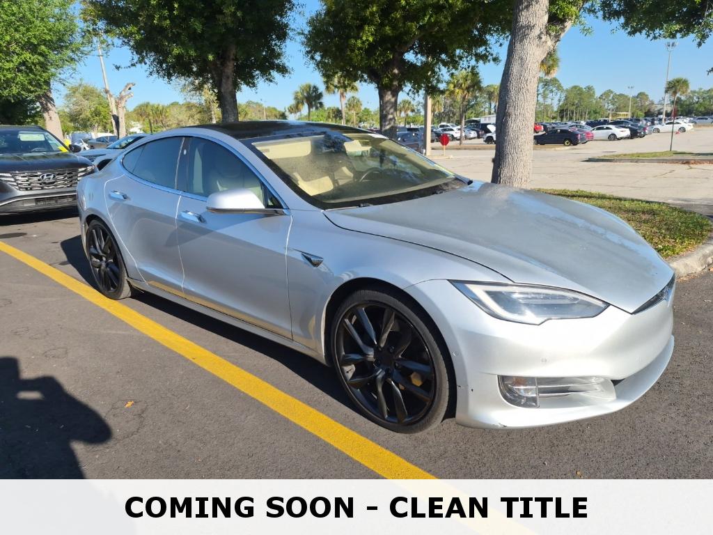 Silver Metallic 2018 Tesla Model S Sedan Automatic