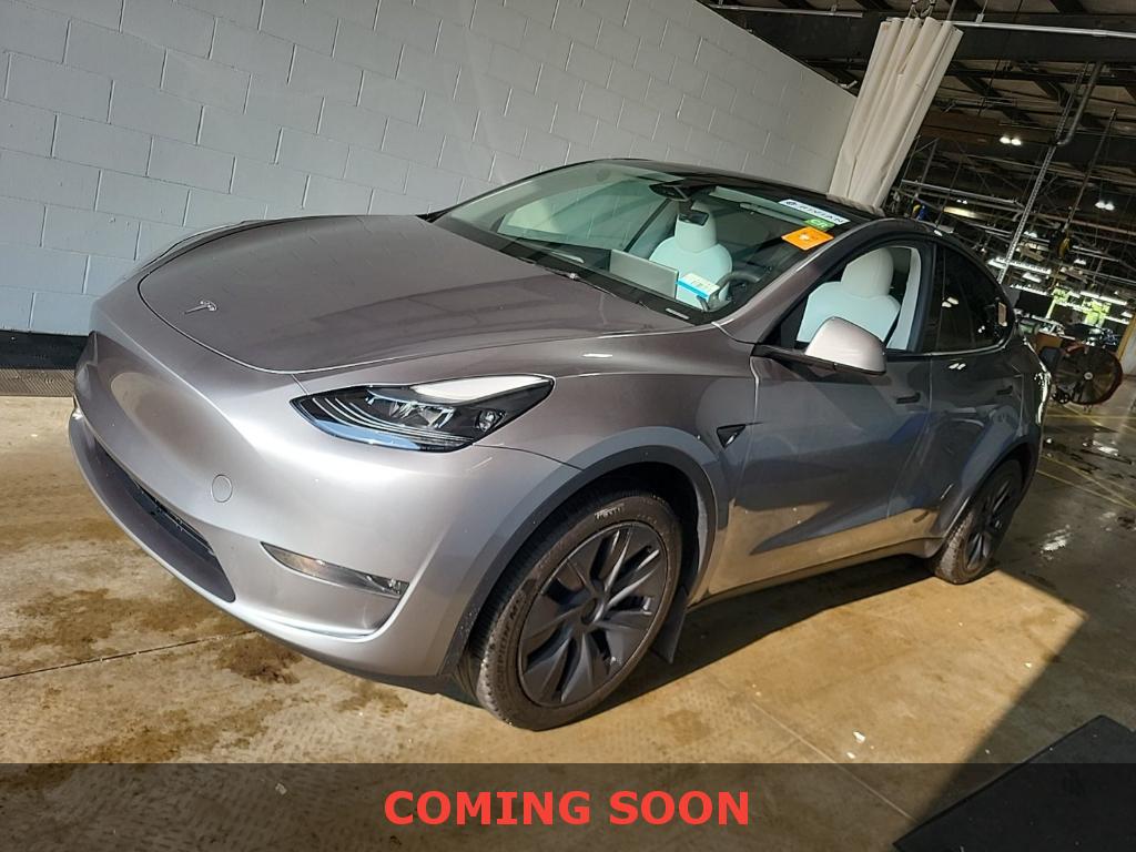 Gray 2024 Tesla Model Y SUV / Crossover All-Wheel Drive Automatic