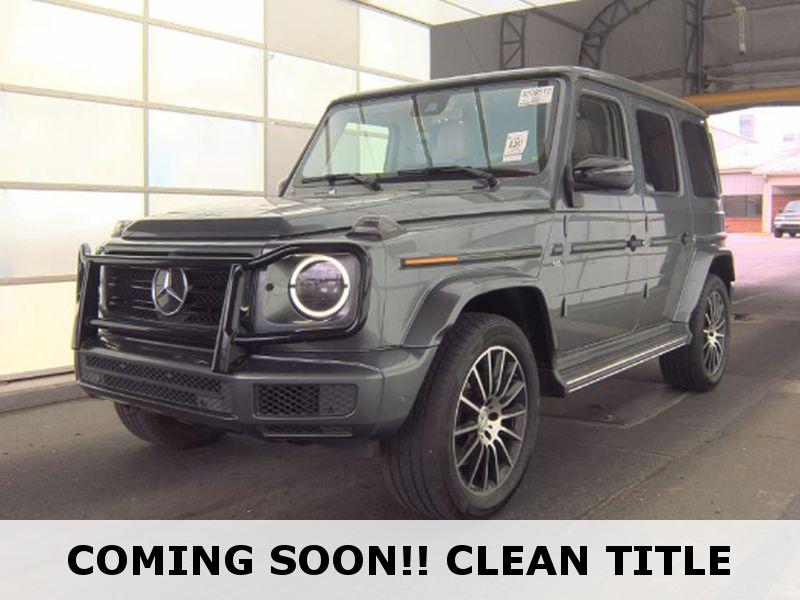 Gray (Selenite Grey Metallic) 2020 Mercedes-Benz G-Class G 550 4MATIC SUV / Crossover All-Wheel Drive 9-Speed Automatic