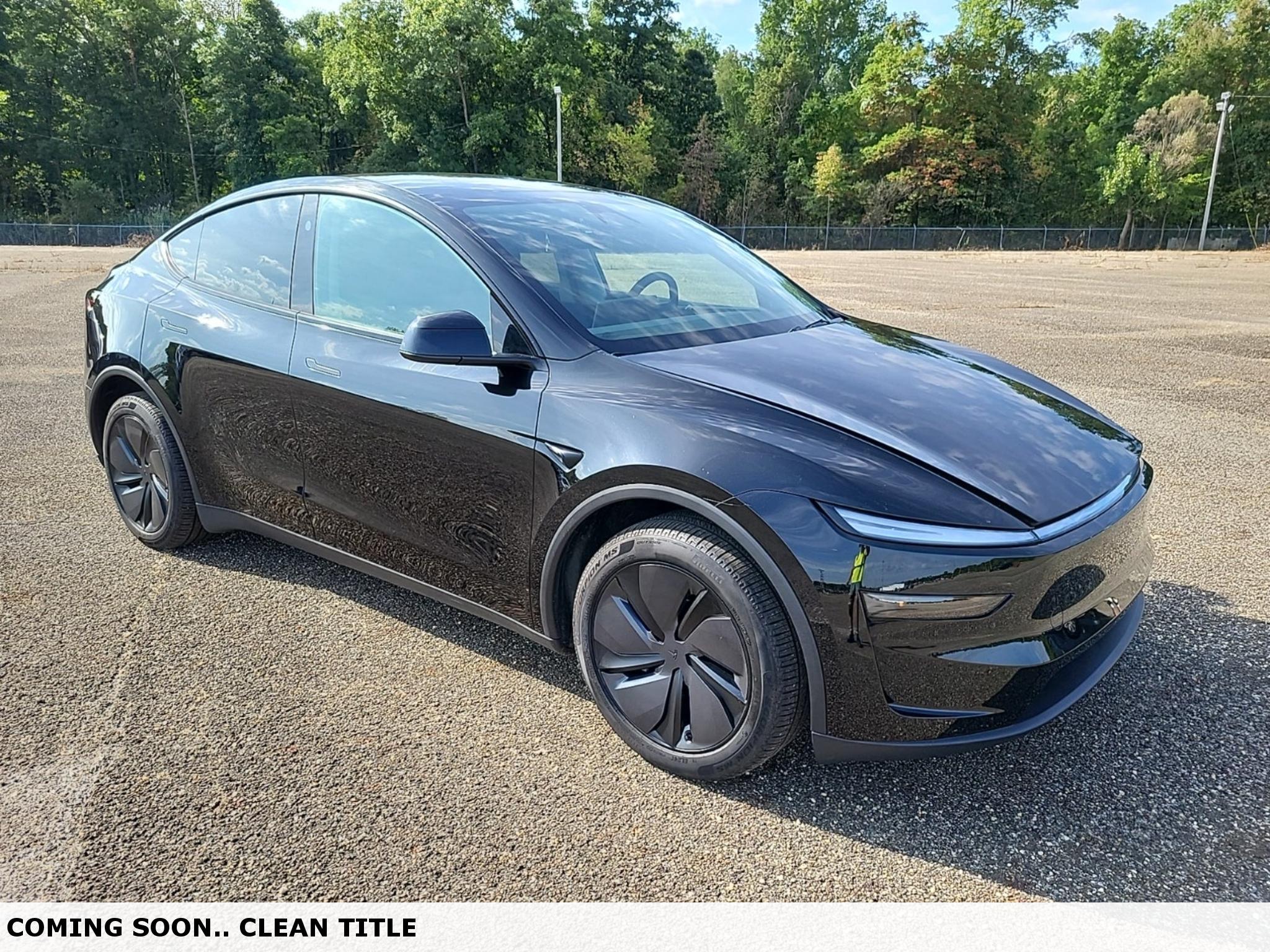 Black 2026 Tesla Model Y SUV / Crossover Rear-Wheel Drive Automatic