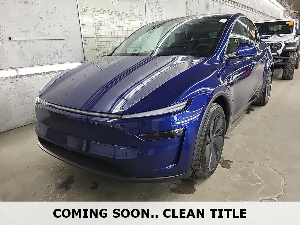 Deep Blue Metallic 2026 Tesla Model Y Long Range RWD SUV / Crossover Rear-Wheel Drive Automatic