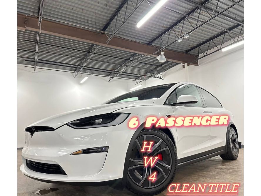 Pearl White Multi-Coat 2026 Tesla Model X SUV / Crossover All-Wheel Drive Automatic