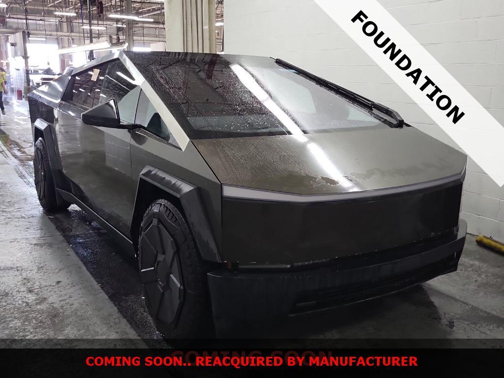 Gray 2024 Tesla Cybertruck Pickup Truck All-Wheel Drive Automatic