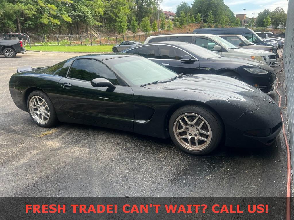 Black 1998 Chevrolet Corvette Coupe Rear-Wheel Drive 4-Speed Automatic