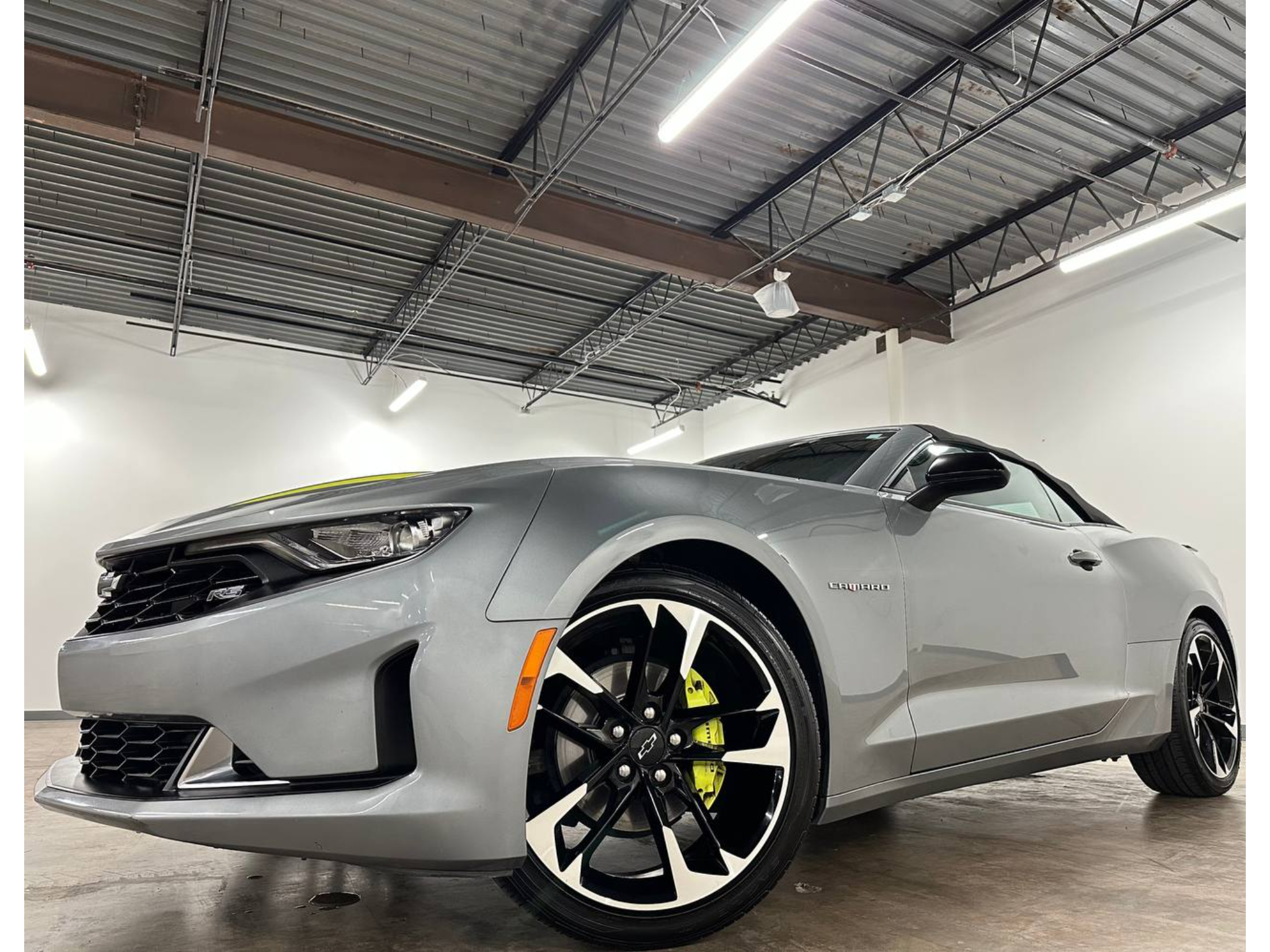 Gray 2023 Chevrolet Camaro Convertible Rear-Wheel Drive Automatic