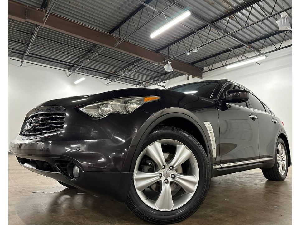 Midnight Mocha Metallic 2010 INFINITI FX35 SUV / Crossover Rear-Wheel Drive 7-Speed Automatic