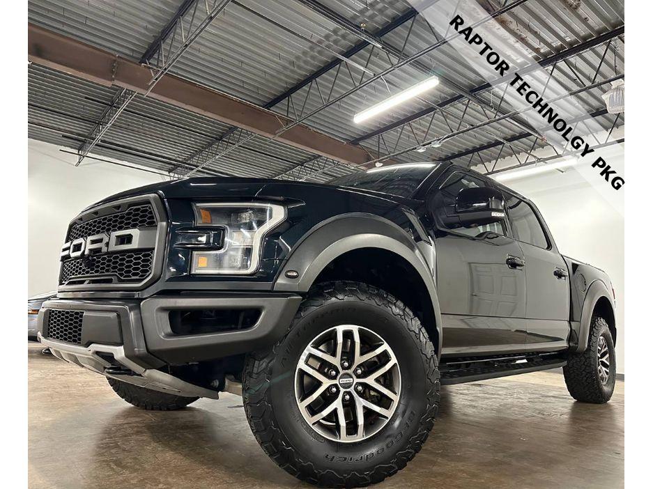 Black 2018 Ford F-150 Pickup Truck Four-Wheel Drive Automatic