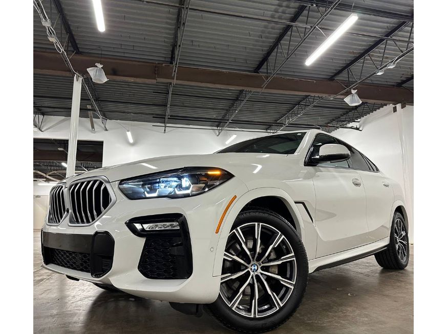 Alpine White 2021 BMW X6 xDrive40i AWD SUV / Crossover All-Wheel Drive 8-Speed Automatic