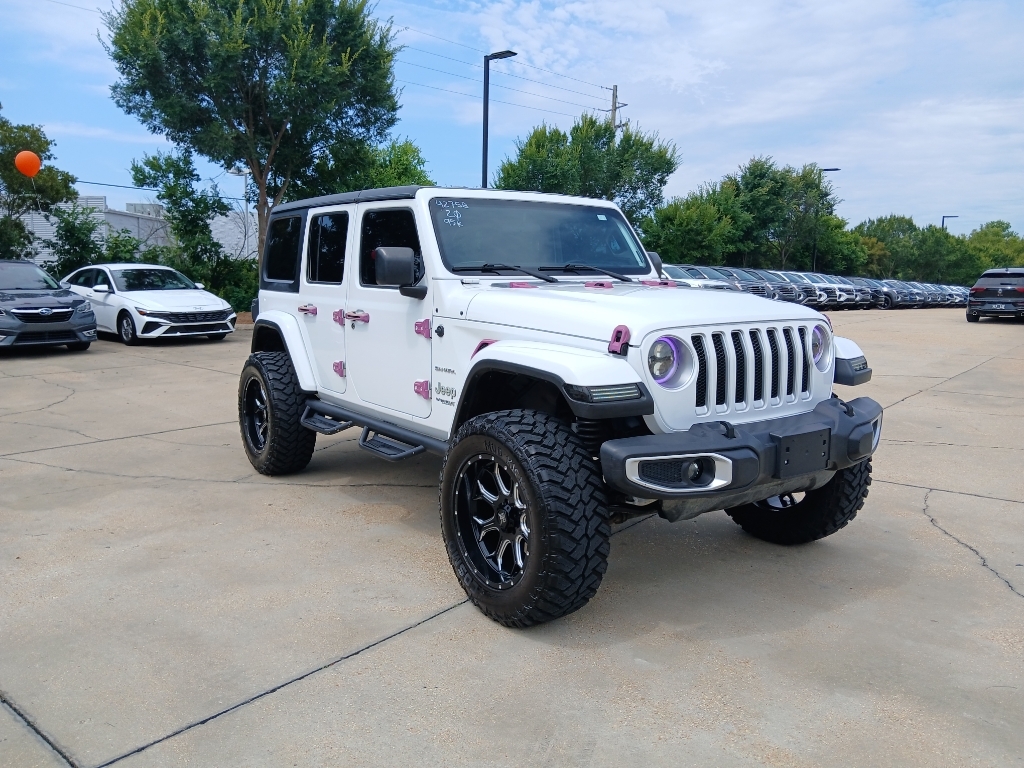 Bright White Clearcoat 2020 Jeep Wrangler SUV / Crossover Four-Wheel Drive 8-Speed Automatic