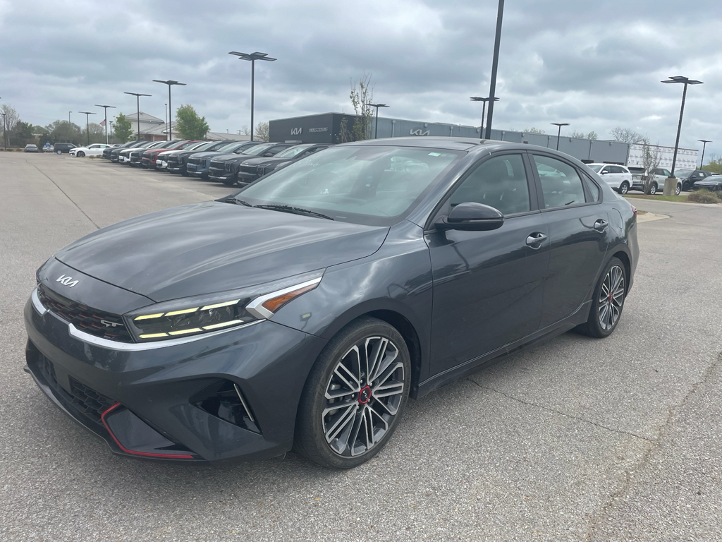 Gravity Gray 2024 Kia Forte GT FWD Sedan Front-Wheel Drive 7-Speed Automatic