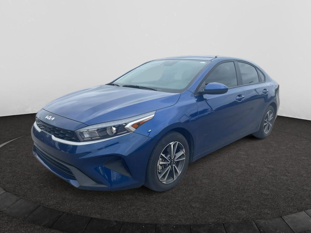 Deep Sea Blue 2024 Kia Forte LXS FWD Sedan Front-Wheel Drive Continuously Variable Transmission