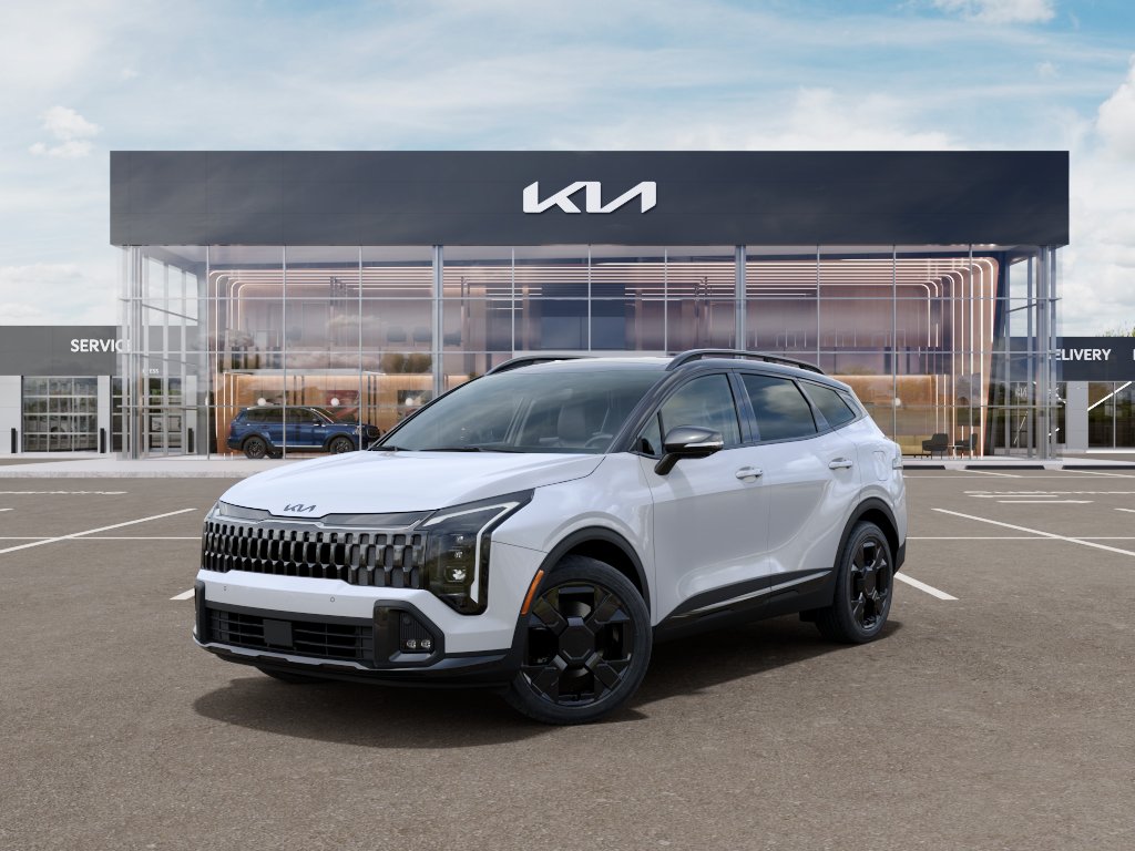 Glacial White Pearl/Ebony Black Roof 2027 Kia Sportage SUV / Crossover All-Wheel Drive 8-Speed Automatic