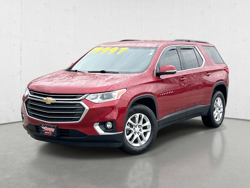 Cajun Red Tintcoat 2020 Chevrolet Traverse LT Leather FWD SUV / Crossover Front-Wheel Drive 9-Speed Automatic