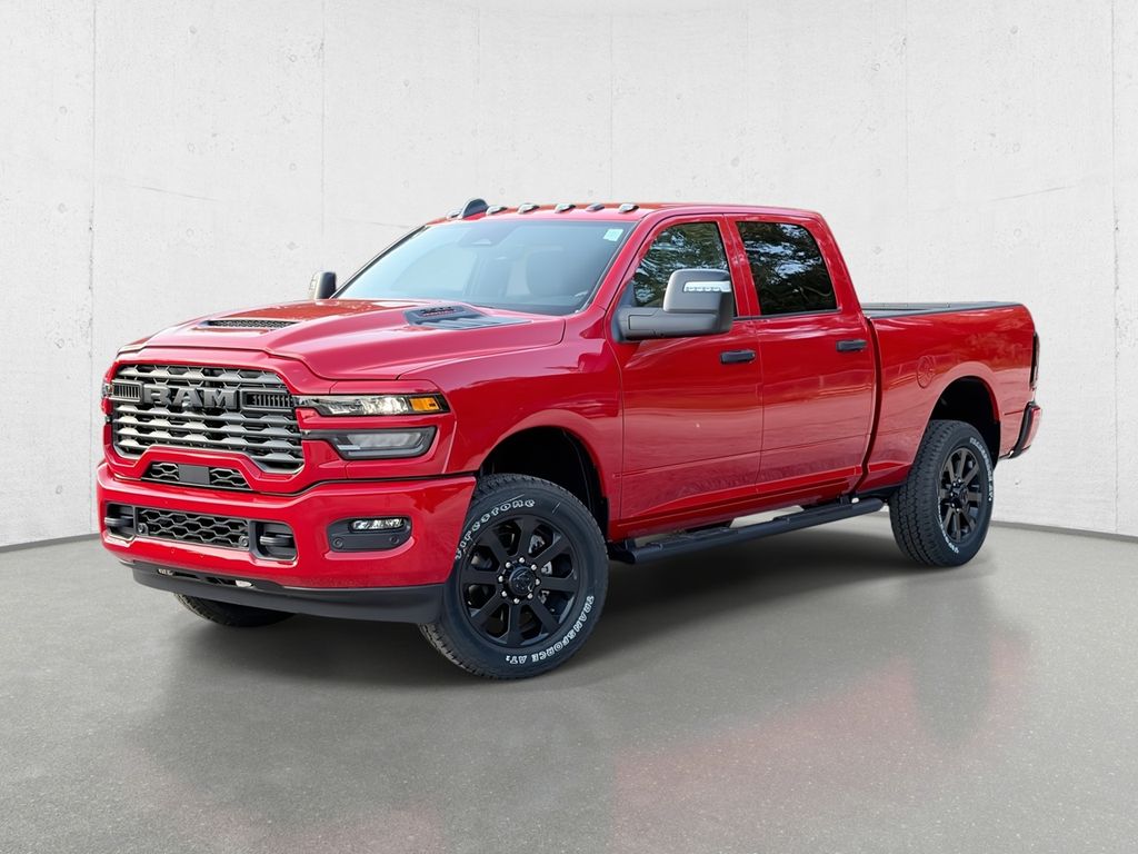 2026 Ram 2500 Black Express 4x4 Crew Cab 6'4" Box 