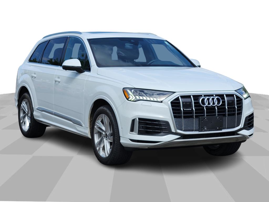 Glacier White Metallic 2023 Audi Q7 quattro Premium 55 TFSI SUV / Crossover All-Wheel Drive 8-Speed Automatic