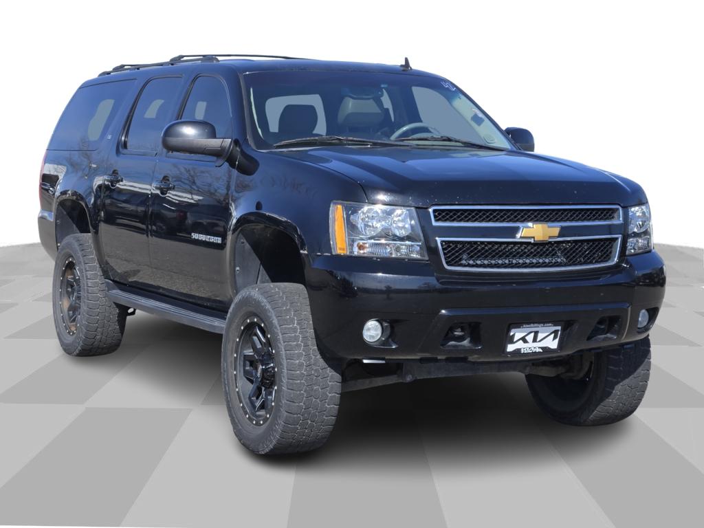 Black 2012 Chevrolet Suburban 1500 LT 4WD SUV / Crossover Four-Wheel Drive 6-Speed Automatic