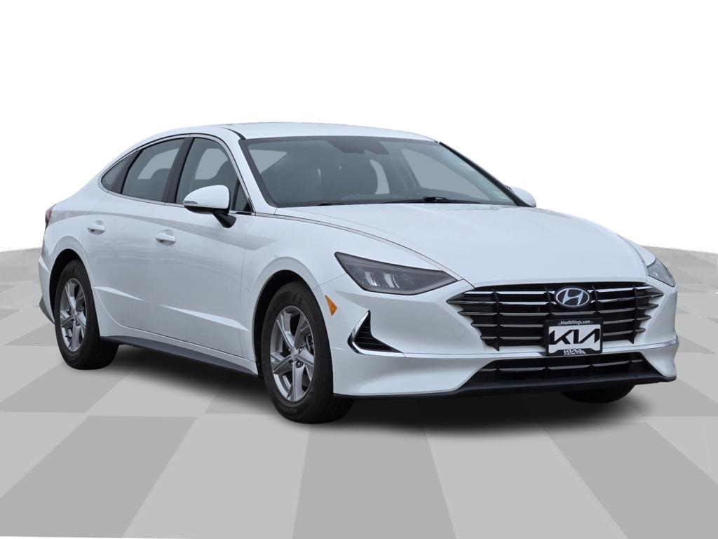 Quartz White 2022 Hyundai Sonata SE FWD Sedan Front-Wheel Drive 8-Speed Automatic