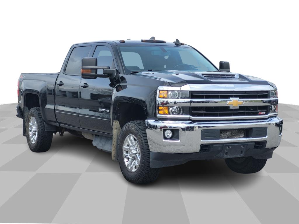 Black 2019 Chevrolet Silverado 3500HD LT Crew Cab 4WD Pickup Truck Four-Wheel Drive 6-Speed Automatic