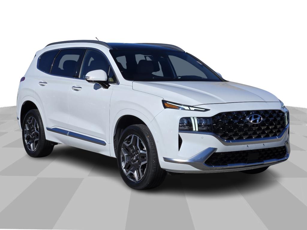Quartz White 2021 Hyundai Santa Fe SUV / Crossover Automatic