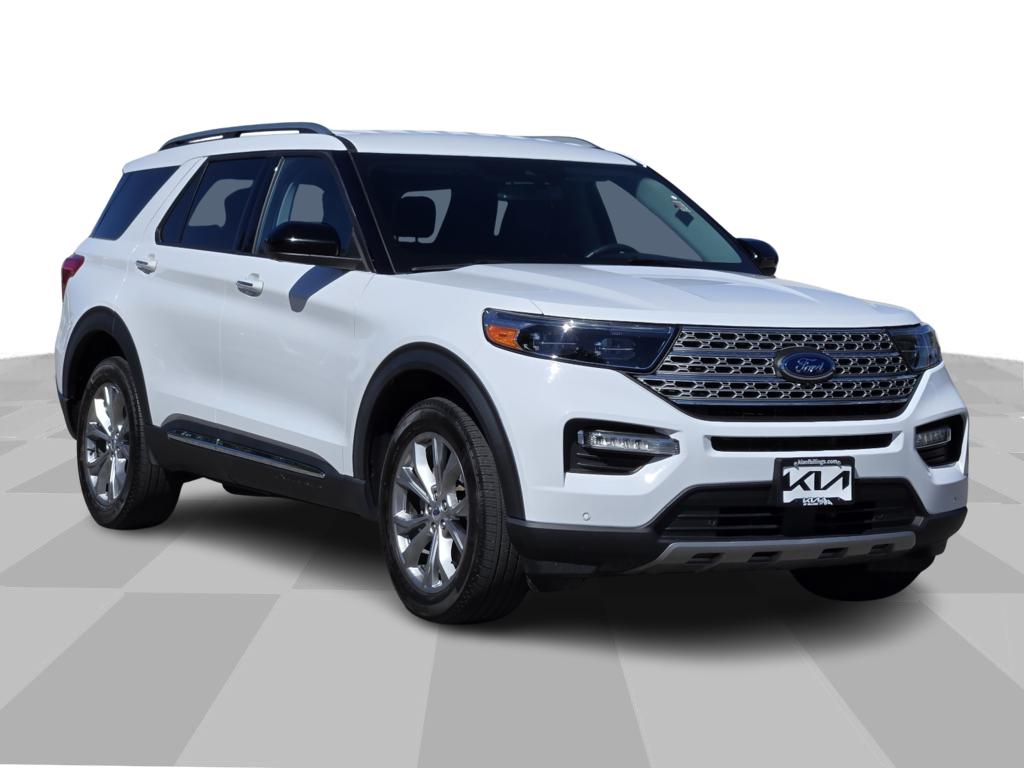 Oxford White 2023 Ford Explorer SUV / Crossover All-Wheel Drive Automatic