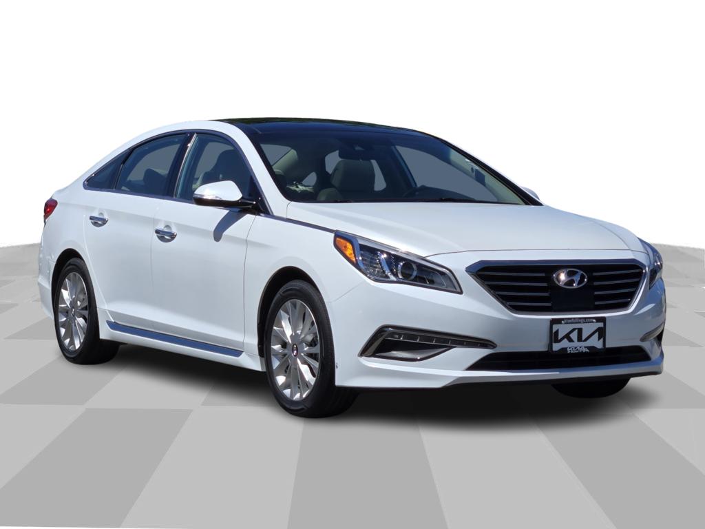 Quartz White Pearl 2015 Hyundai Sonata Sedan Front-Wheel Drive 6-Speed Automatic