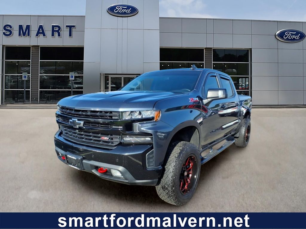Shadow Gray Metallic 2020 Chevrolet Silverado 1500 Pickup Truck Four-Wheel Drive Automatic