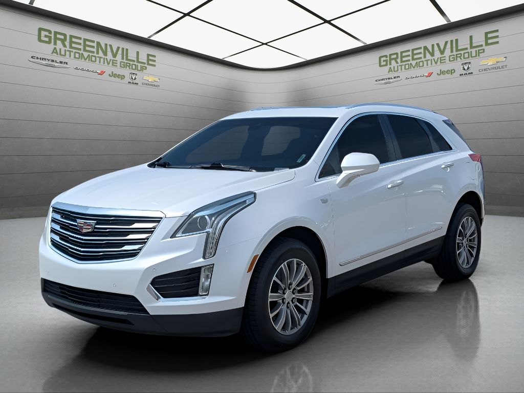 Crystal White Tricoat 2017 Cadillac XT5 SUV / Crossover Front-Wheel Drive 8-Speed Automatic