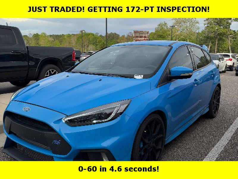 Nitrous Blue Quad-Coat 2017 Ford Focus RS Hatchback Hatchback All-Wheel Drive 6-Speed Manual