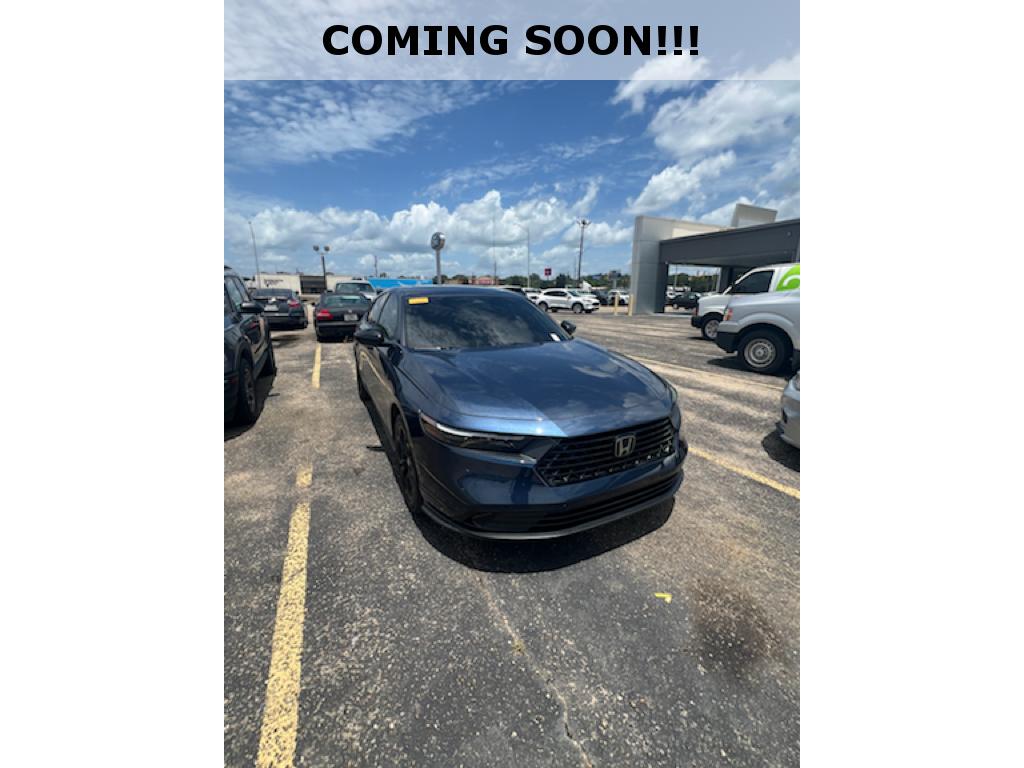 Canyon River Blue Metallic 2025 Honda Accord Sedan Front-Wheel Drive Continuously Variable Transmission