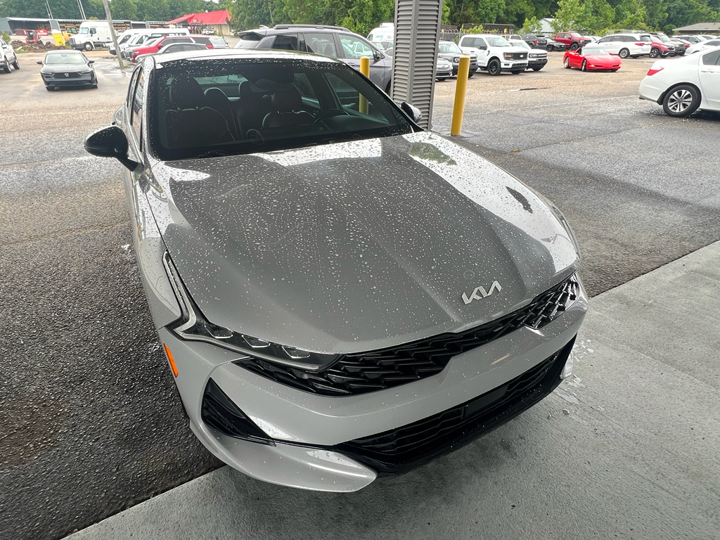 Wolf Gray 2022 Kia K5 GT-Line FWD Sedan Front-Wheel Drive 8-Speed Automatic