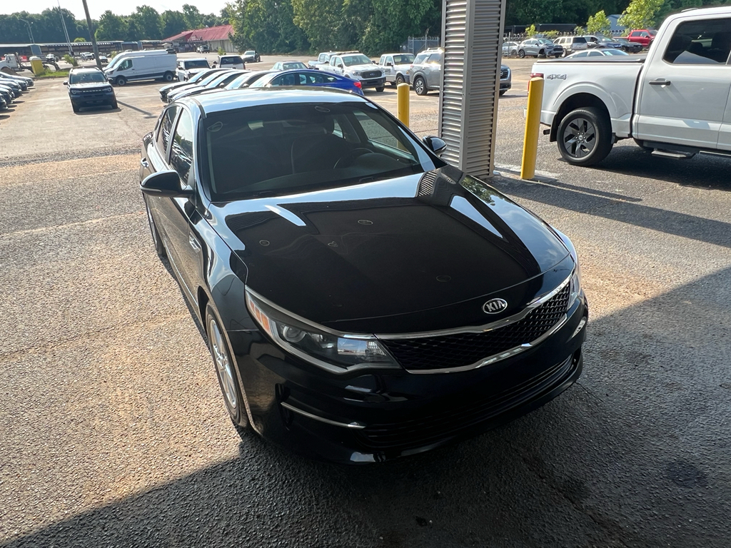 Ebony Black 2016 Kia Optima Sedan Front-Wheel Drive 6-Speed Automatic