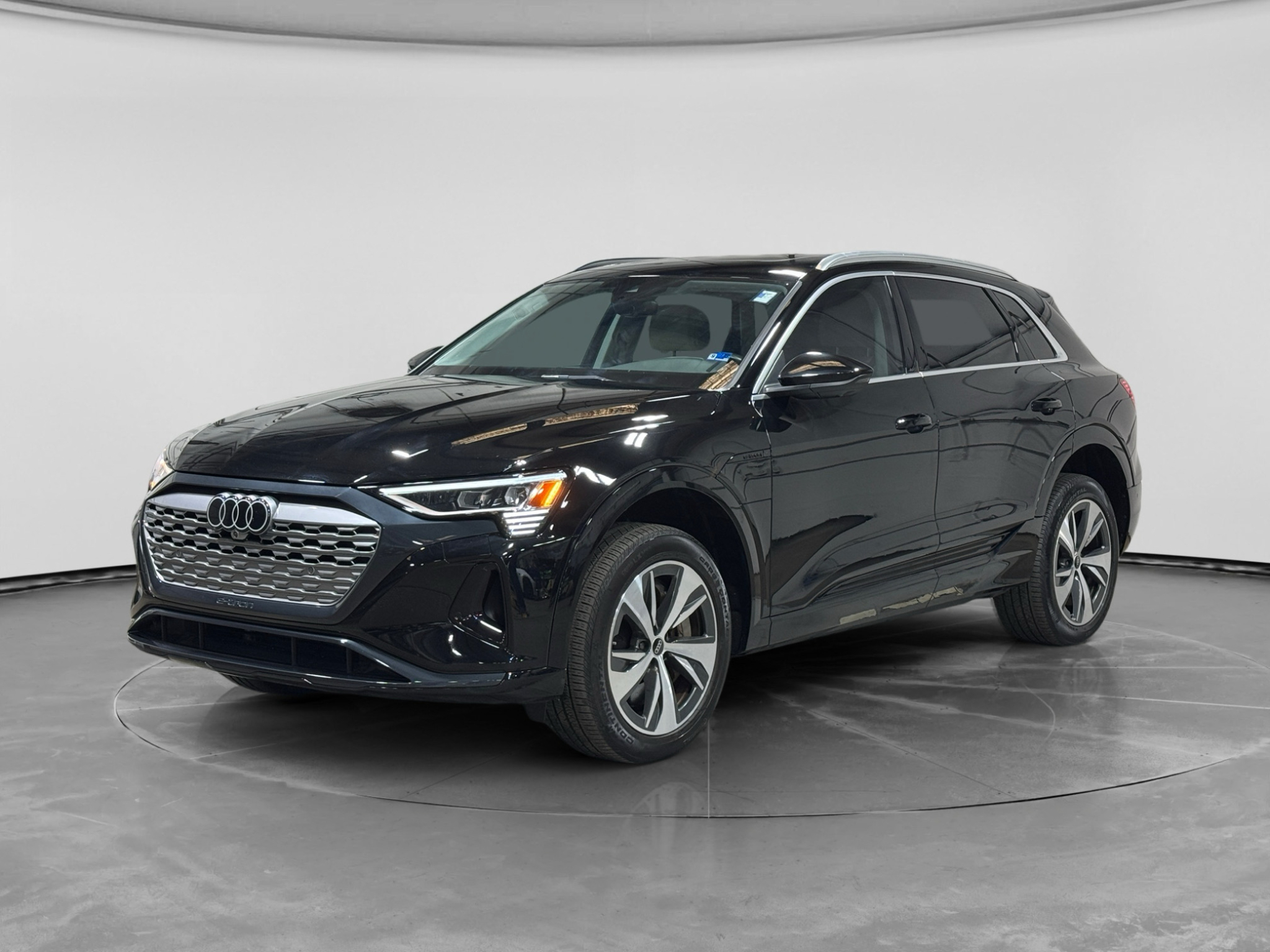 Mythos Black Metallic 2024 Audi Q8 e-tron SUV / Crossover All-Wheel Drive Automatic